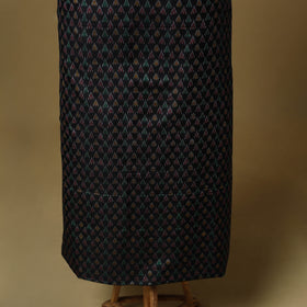 Handloom Sico Pochampally Ikat 2pc Unstitched Dress Material 01