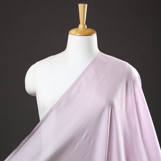 Purple - Prewashed Plain Dyed Mul Cotton Fabric