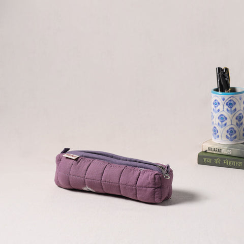 Handcrafted Quilted Pencil Pouch 05