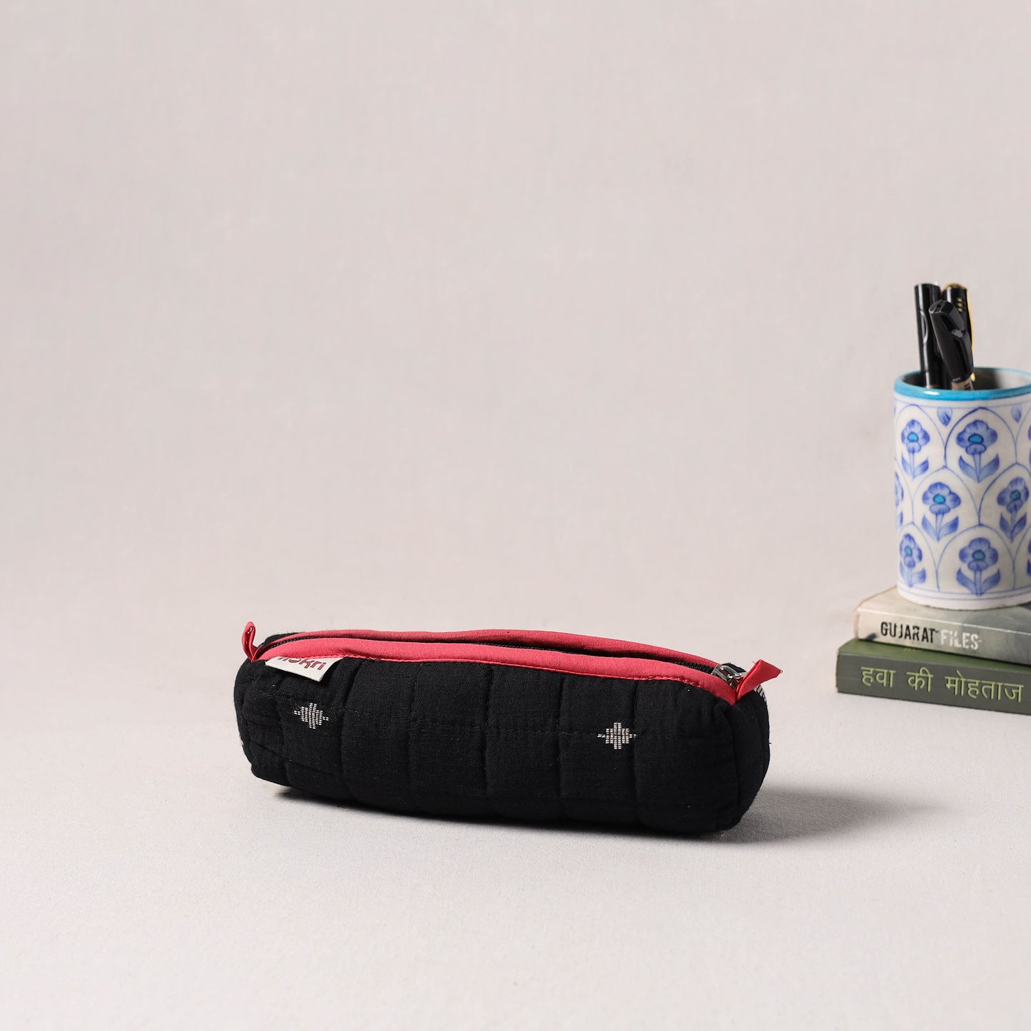 Handcrafted Quilted Pencil Pouch 08