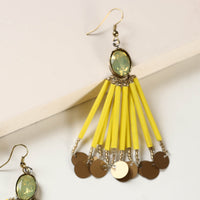 paper mache earrings