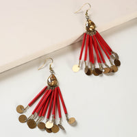 paper mache earrings