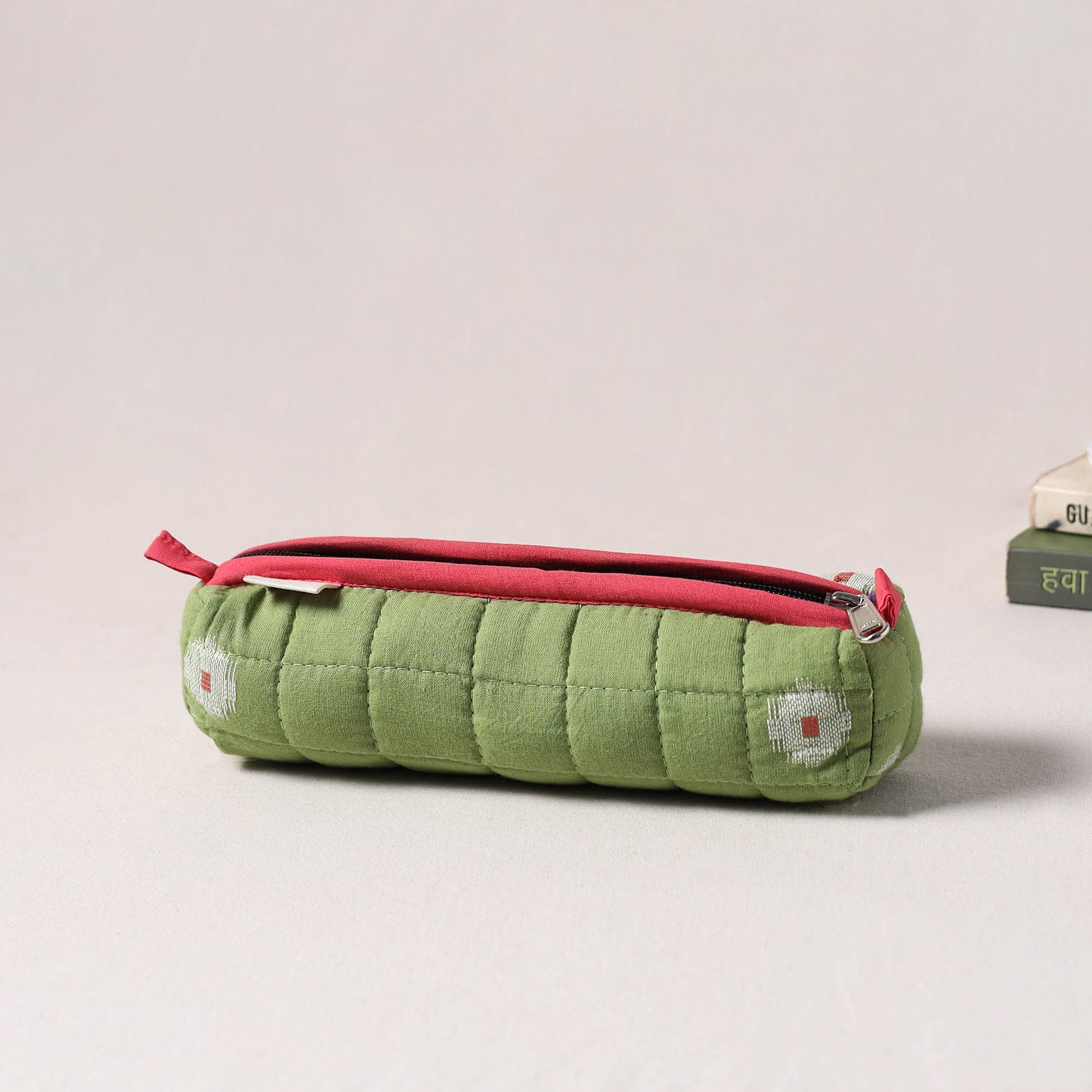 Handcrafted Quilted Pencil Pouch 15