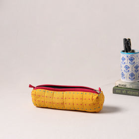Handcrafted Quilted Pencil Pouch 16