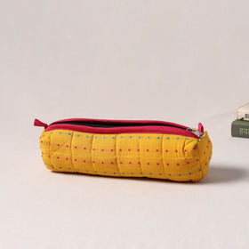 Handcrafted Quilted Pencil Pouch 16