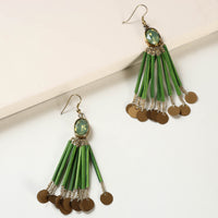 paper mache earrings