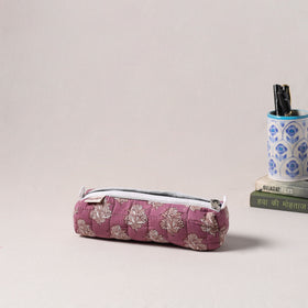Handcrafted Quilted Pencil Pouch 19