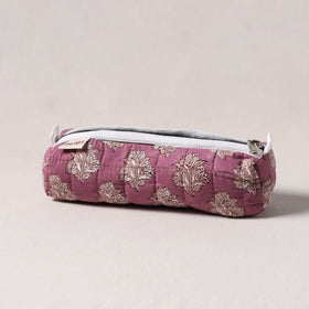 Handcrafted Quilted Pencil Pouch 19
