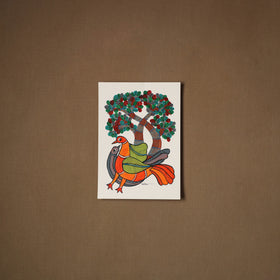 Multicolor - original folk art gond painting by choti tekam