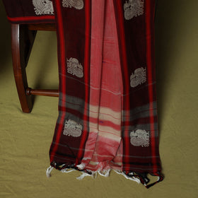 Dharwad Woven Cotton 3pc Unstitched Dress Material Suit Set with Border 03