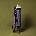 Dharwad Woven Cotton 3pc Unstitched Dress Material Suit Set with Border 05