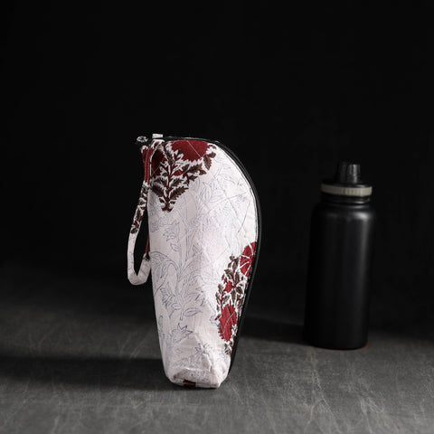White - Handmade 1L Water Bottle Cover 24