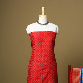 Handloom Sico Pochampally Ikat 2pc Unstitched Dress Material 31