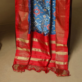 Handloom Sico Pochampally Ikat 2pc Unstitched Dress Material 31