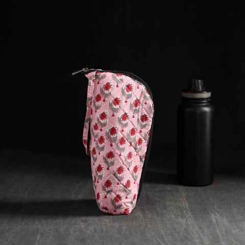 Pink - Handmade 1L Water Bottle Cover 27