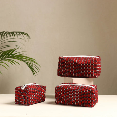  Handmade Cotton Toiletry Bag Online in India l iTokri