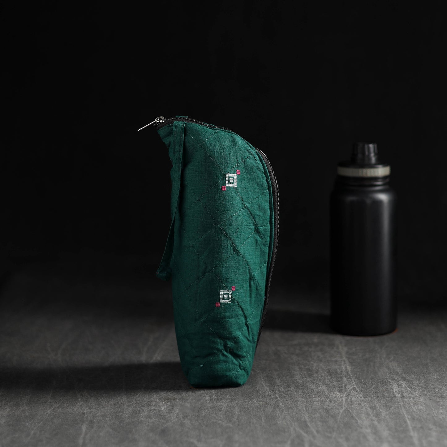 Handmade 1L Water Bottle Cover with Zipper 20