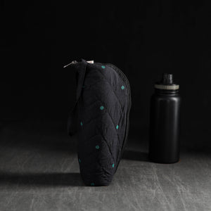 Black - Handmade 1L Water Bottle Cover with Zipper 21