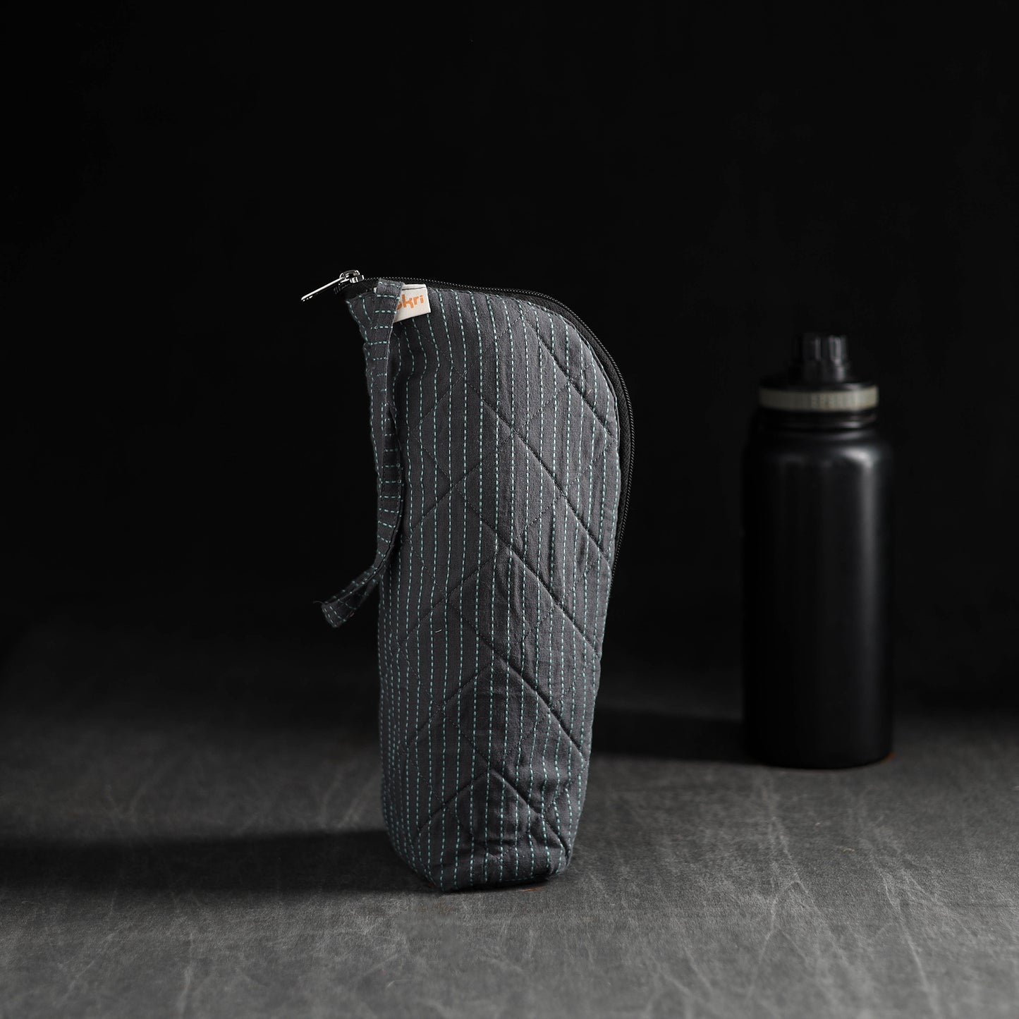 Handmade 1L Water Bottle Cover with Zipper 23