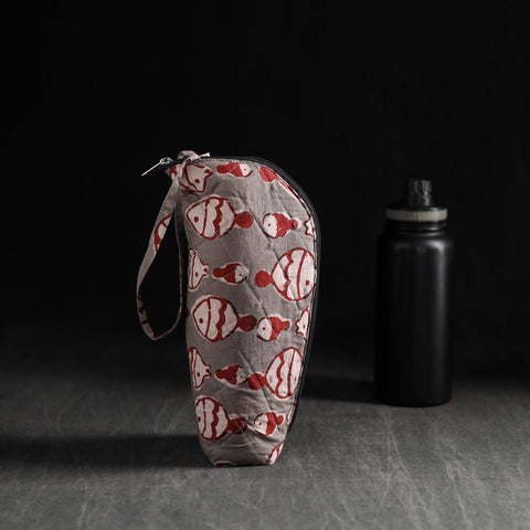 Handmade 1L Water Bottle Cover with Zipper 30