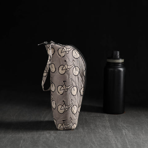 Handmade 1L Water Bottle Cover with Zipper 31