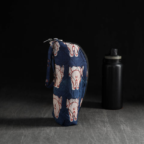 Handmade 1L Water Bottle Cover with Zipper 34