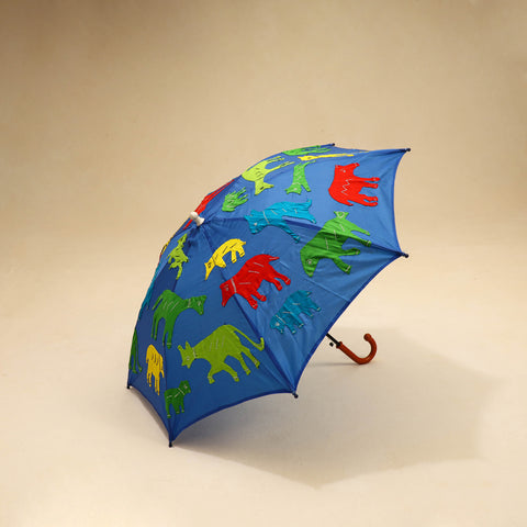 Pipli Applique Work Umbrella from Orissa 01