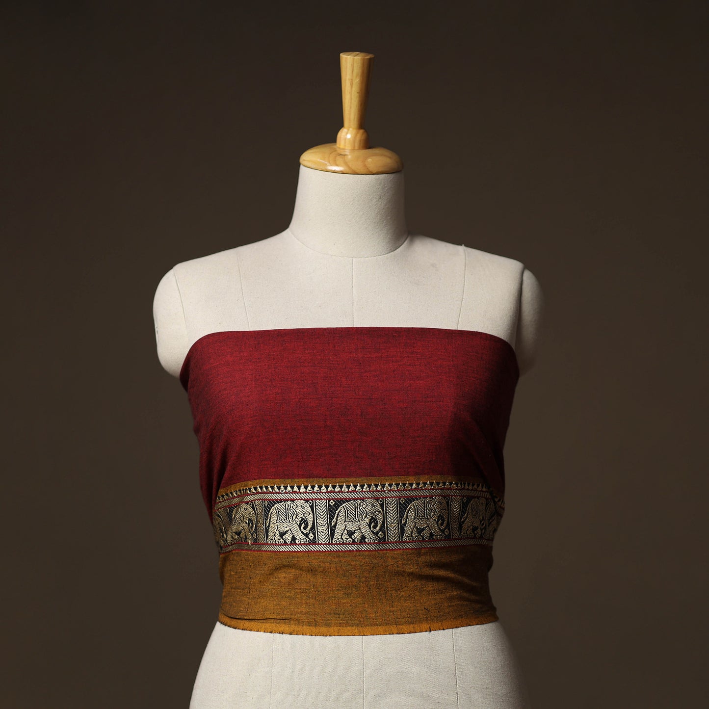 Dharwad Weave Cotton Blouse Piece 02
