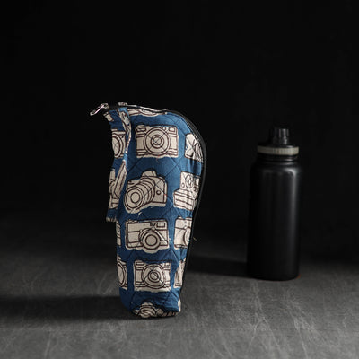 Handmade 1L Water Bottle Cover with Zipper 39
