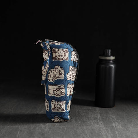 Handmade 1L Water Bottle Cover with Zipper 39