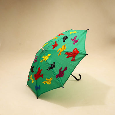 Pipli Applique Work Umbrella from Orissa 06