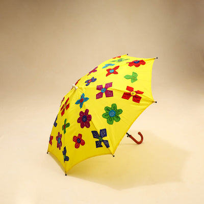 Pipli Applique Work Umbrella from Orissa 09