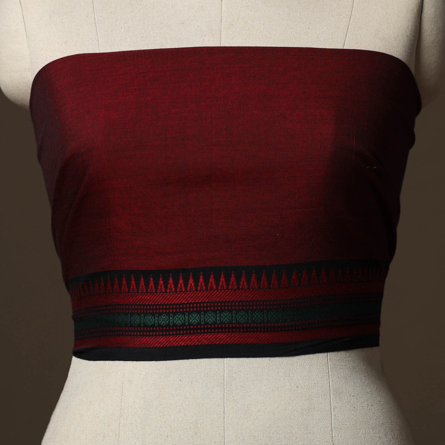 Dharwad Weave Cotton Blouse Piece 08