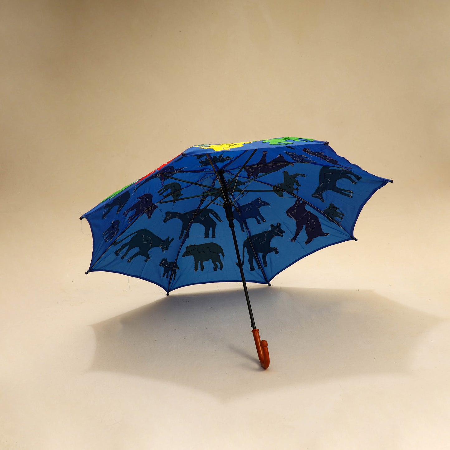 Pipli Applique Work Umbrella from Orissa 01