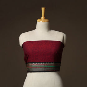 Dharwad Weave Cotton Blouse Piece 16