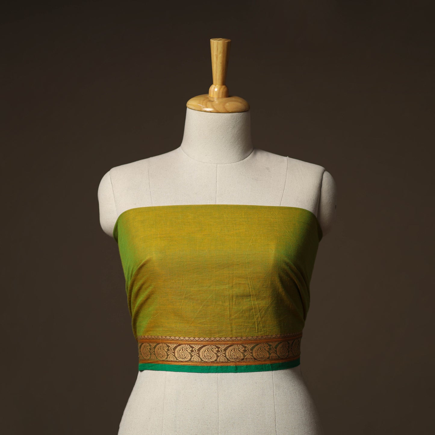Dharwad Weave Cotton Blouse Piece 17