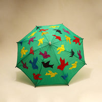 Pipli Applique Work Umbrella from Orissa 06