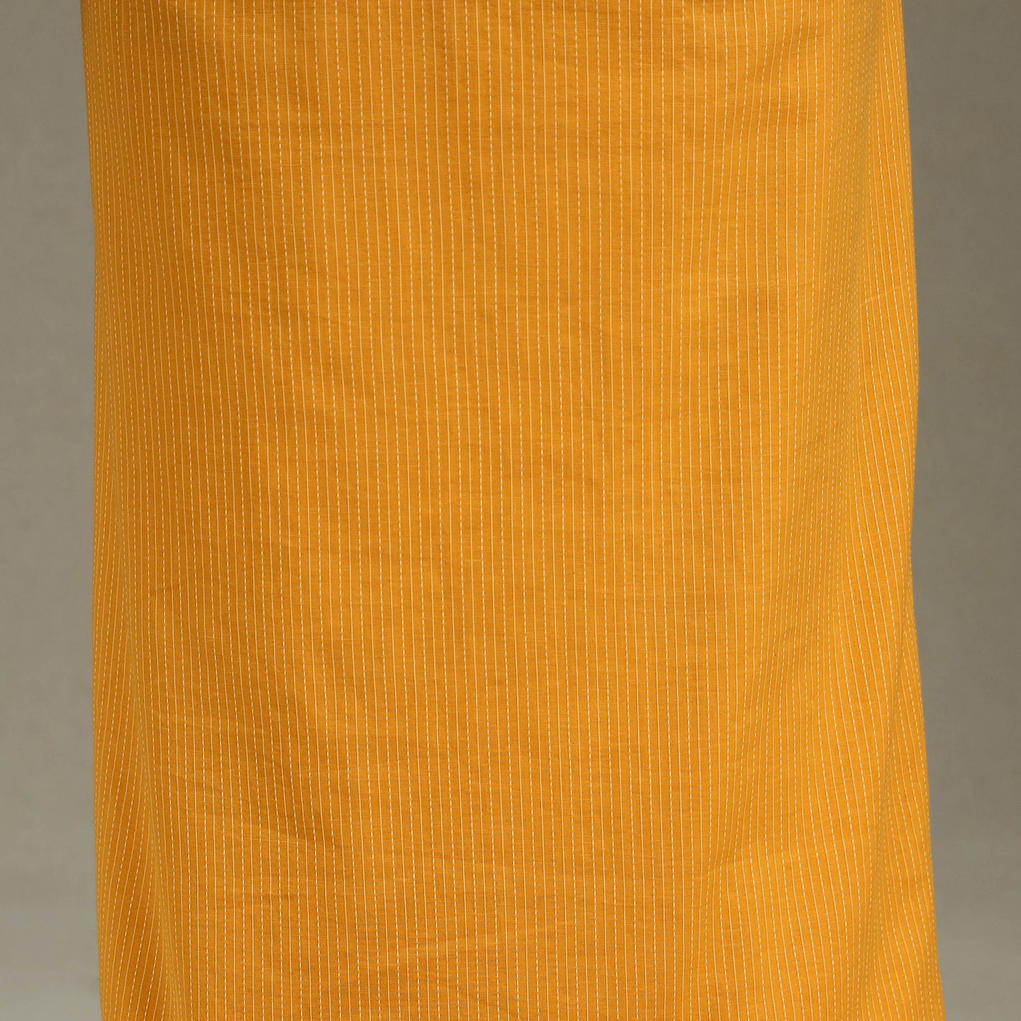 Yellow Unstitched Plain Cotton Kurta Material