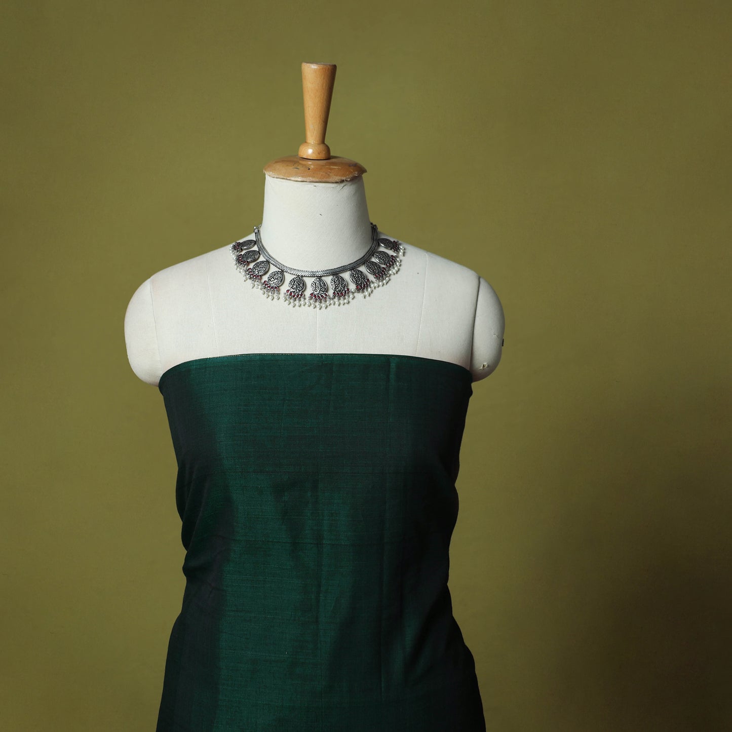 Dharwad Cotton 3pc Unstitched Dress Material Suit Set 26