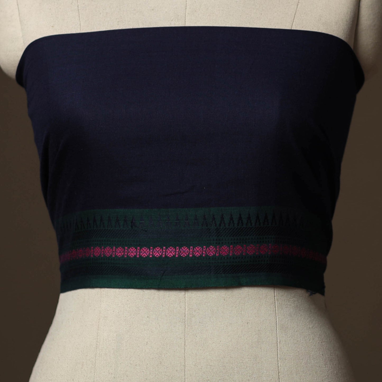 Dharwad Weave Cotton Blouse Piece 26