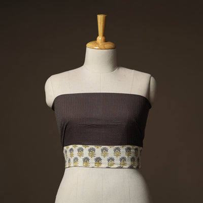 Running Stitch Plain Cotton Blouse Piece 30