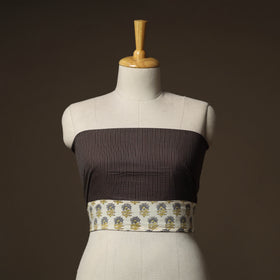Running Stitch Plain Cotton Blouse Piece 30