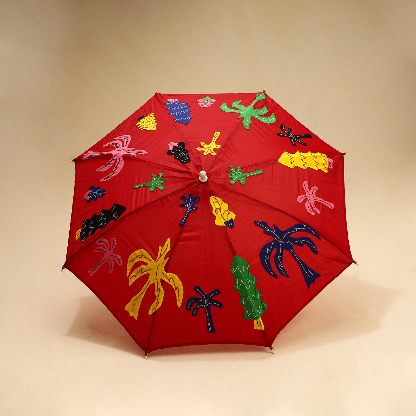 Pipli Applique Work Umbrella from Orissa 07