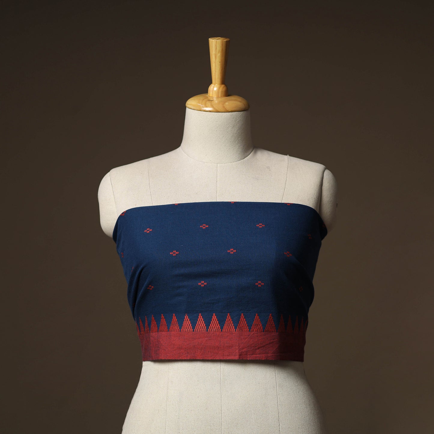 Jacquard Weave Cotton Blouse Piece 42