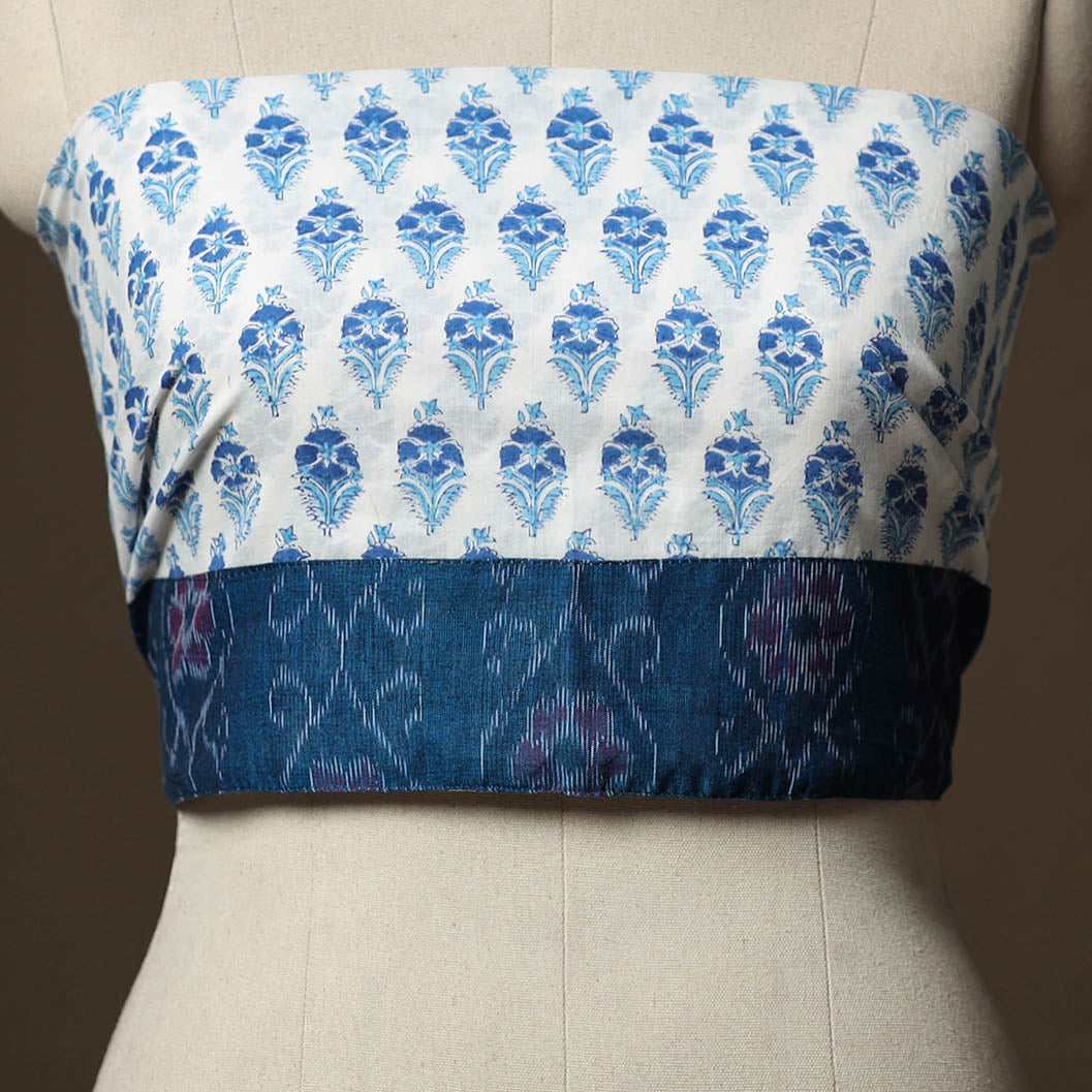 Sanganeri Hand Block Print Cotton Blouse Piece 51