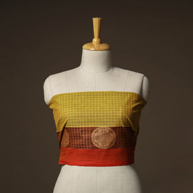 Kanchipuram Weave Cotton Blouse Piece 56