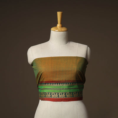 Kanchipuram Weave Cotton Blouse Piece 62