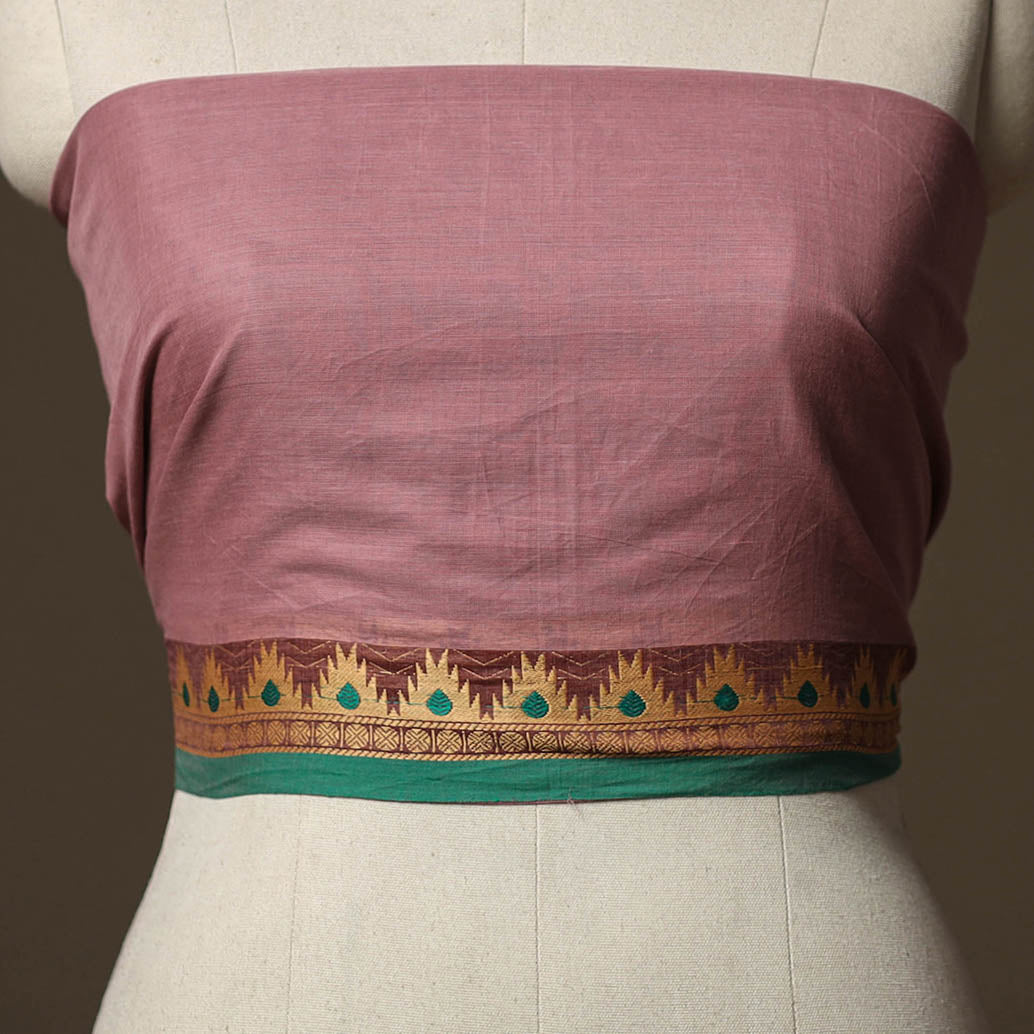 Kanchipuram Weave Cotton Blouse Piece 63