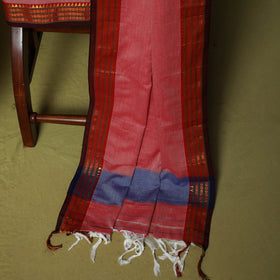 Dharwad Cotton 3pc Unstitched Dress Material Suit Set with Woven Zari Border 32