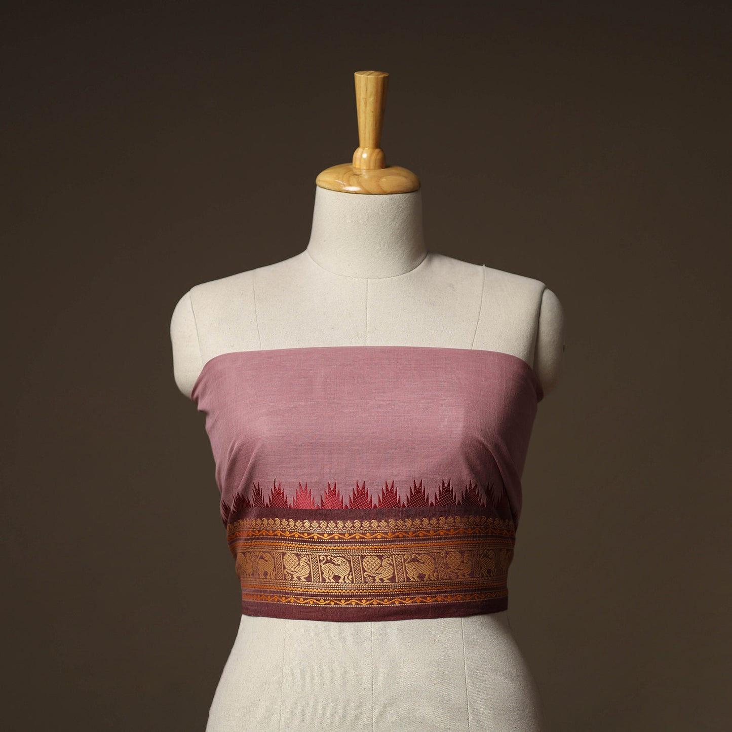 Kanchipuram Weave Cotton Blouse Piece 65